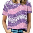 thumbnail image 1 of Animal Print Patterns Women's T-Shirt Short Sleeve T Shirts Tops Tee Ladies Loose T, 1 of 6