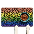 thumbnail image 1 of Animal Print Pet Food Mat - Savage Leopard Spots Dog Bowl Mat - 4-Layer Absorbent & Non-Slip Rubber Base - Fashionable Leopard Aesthetic Placemat, 1 of 5