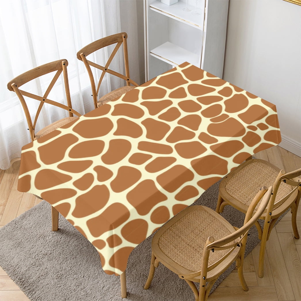 Animal Print Series Tablecloth Fabric Creative Leopard Print Living