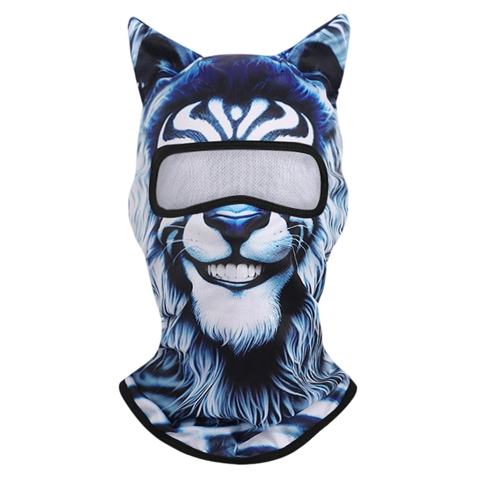 Animal Print Ski Mask With Neck Coverage, Lightweight Breathable ...
