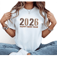 thumbnail image 1 of Animal Print T-Shirt - 2026 Leopard Gold Dot Print Short Sleeve Tee - Wild Stylish Happy New Year for Edgy Streetwear Celebration Tops, 1 of 5