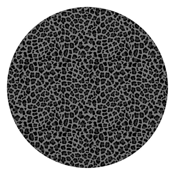 Animal Print Tablecloth with Leopard and Cheetah Spots, Cute Cartoon Pattern, Aesthetic Texture Design for Dining Room