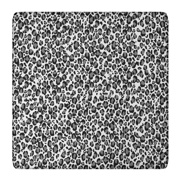 Animal Print Tablecloth with Leopard and Cheetah Spots, Cute Cartoon Pattern, Aesthetic Texture Design for Dining Room