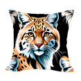 Animal Print Throw Pillow Cover Tiger Design Throw Pillow Covers