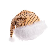 Santa Hat Leopard Trim