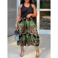 thumbnail image 1 of Animal Print Wide-Leg Pants, 1 of 1