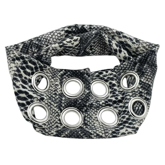 Animal Printed Wide Headband with Design for Women Elastic Leopard and Skin Pattern Hair Accessories Stylish Punk Fashion Accessory for Girls