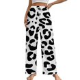 thumbnail image 1 of Animal Printing Cow Pajama Pants Comfortable Elastic Waist Pajamas Fashion Sleepwear Bottoms Plus Size Homewear, 1 of 6