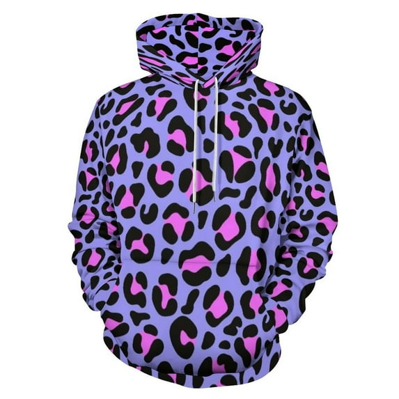 Animal Printing Leopard 3D Print Hoodie Men Women Autumn Thin Pullover Sweatshirt Vintage Streetwear Tops