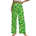 thumbnail image 1 of Animal Printing Leopard Pajama Pants Breathable with Pockets Pajamas For Lady Vintage Sleeping Pants Bedroom Homewear, 1 of 6