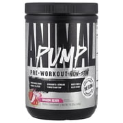 Animal Pump NS Stim-Free Pre Workout Powder for Men & Women - Caffeine-Free Preworkout for Energy, Focus, and Muscle Builder, Beta Alanine, Citrulline, Nitrosigine and Nootropics, Dragon Berry, 440g
