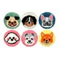 thumbnail image 1 of Animal Punch Needle Coasters Kit,6-pattern punch needle Needle Coasters Kit ,Punch Art for Beginners,Suitable for Home Decoration, 1 of 6