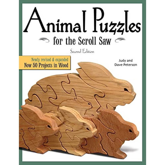 Pre-Owned Animal Puzzles for the Scroll Saw, Second Edition: Newly Revised & Expanded, Now 50 Projects in Wood (Paperback) 1565233913 9781565233911