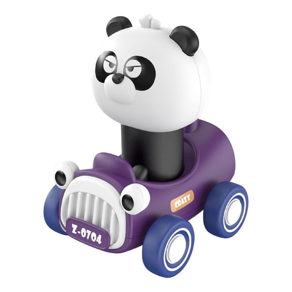 Exciting Car Model Toy for Toddlers - Animal Racing Push and Go Vehicles for 1 Year Old Kids - for First Birthday and Toddler Activities