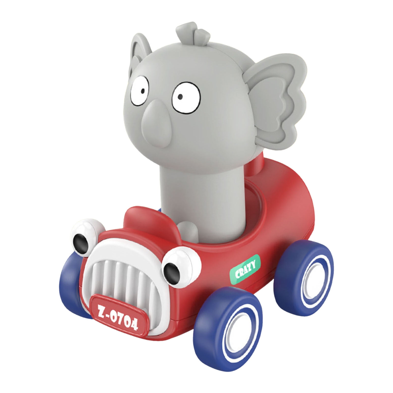 Animal Racing Cars for Toddlers Push and Go Baby Toy Vehicles for 1-3 ...