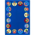 thumbnail image 1 of Joy Carpets Kid Essentials Animal Readers 10'9" x 13'2" Area Rug in Color Multi, 1 of 1