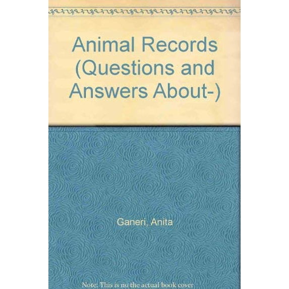 Pre-Owned Animal Records 9780812063004