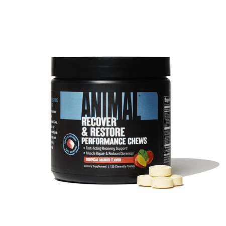 Universal Nutrition Animal Recovery Chews - Tropical Mango - 120 Tablets