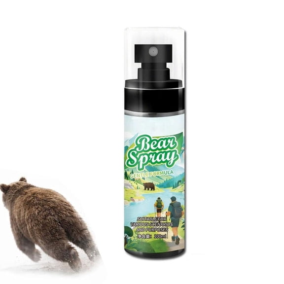 Animal Repellent Spray, 100ml (3.38 oz) with Food-Grade Capsaicin for Outdoor Safety