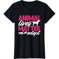 thumbnail image 1 of Animal Rescue Shelter Animal Lives Matter #Adopt T-Shirt, 1 of 2