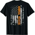 thumbnail image 1 of Animal Rescue Shirt Back Print Animal Saving Gift T-Shirt, 1 of 3
