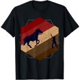 thumbnail image 1 of Animal Rodeo Bull Riding Men Texas Gift Western Cowboy T-Shirt, 1 of 4