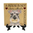 thumbnail image 1 of Animal SCHNAUZER - HOME Stone Cork Back Coaster Easel 24661, 1 of 3