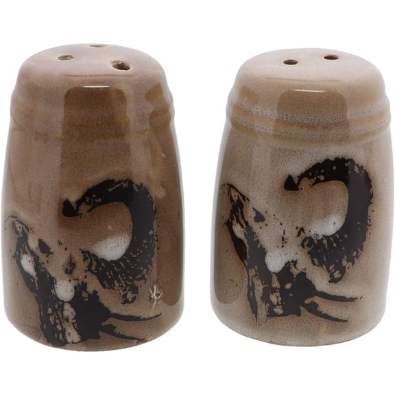 Animal Salt & Pepper Shaker Sets for Men Kitchen Home Décor - Elephant