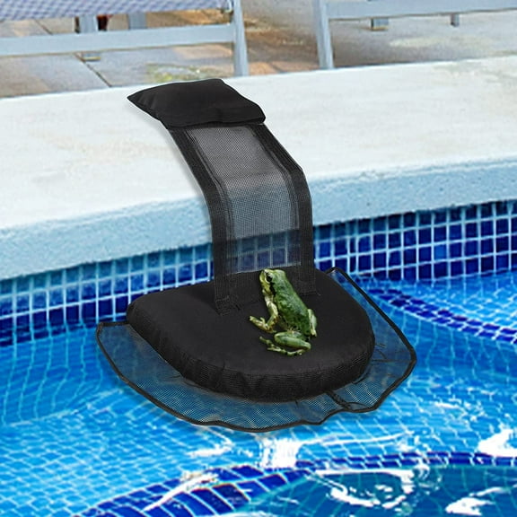 Animal Saving Escape Ramp, Swimming Pool Floating Animal Saver Rescue Tool for Outdoor Critter Frog Chipmunk (1 Pack)
