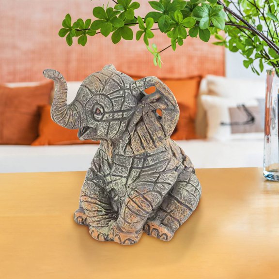 Animal Sculpture Resin Animal Skeleton Statue Decorative Animal Figurine Ornament Indoor Outdoor Decoration Collectible Art Craft Ornament for Home, Office, Desktop, Shelf