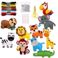 thumbnail image 1 of Arts & Crafts & DIY Toys Animal Sewing Craft Kit for Kids Educational DIY Sewing Projects for Beginners, 1 of 8