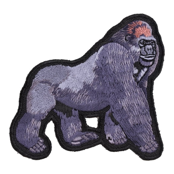 Walking Silverback Gorilla Patch, Wild Animal Patches
