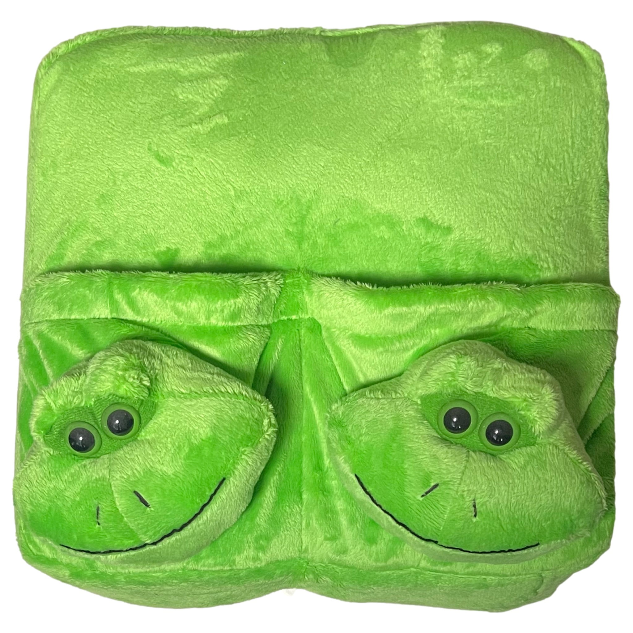 Animal Shape Green Frog Foot Massager Vibrating Cushion Massage Animal Shape Green Frog Foot Massager Vibrating Cushion Massage