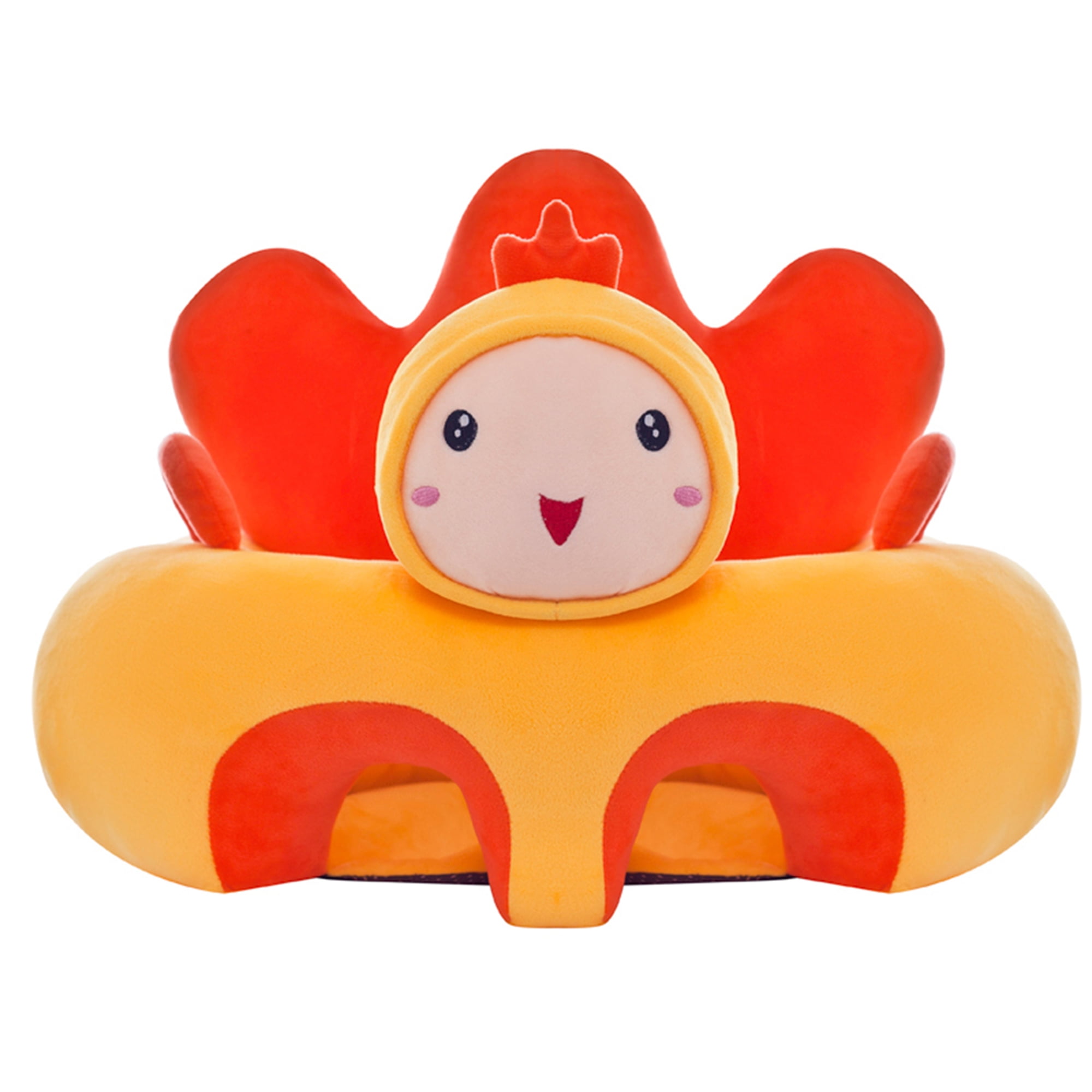 Animal Shaped Baby Sitting Chair Baby Support Sofa Learn to Sit Feeding