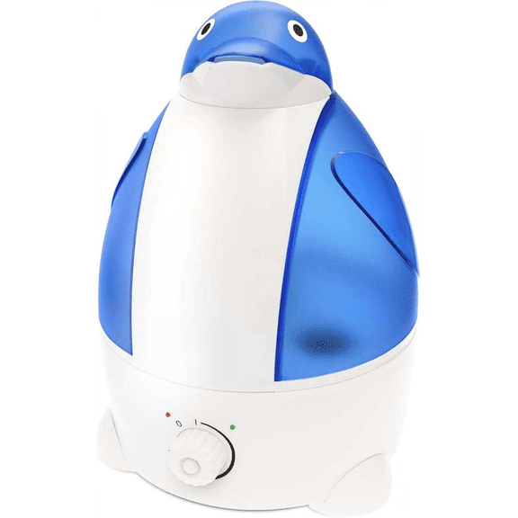 Animal-Shaped Cool Mist Humidifier, 1 Gallon, for Bedroom or Nursery, with Auto Shut-Off and Easy Cleaning