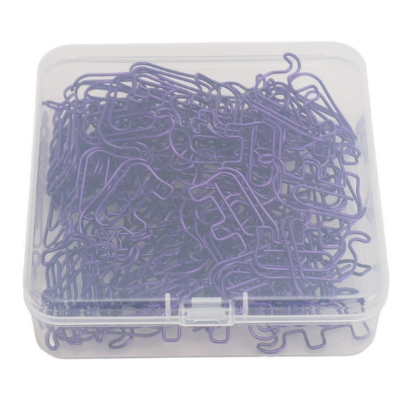 Animal Shaped Paper Clip, Stainless Steel Multifunctional 100pcs Decorative Paper Clip Durable Fracture Resistant Cute For Photo