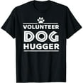 thumbnail image 1 of Animal Shelter Volunteer Shirt Dog Rescue T-shirt T-Shirt men and women can wear, black, white, gifts, 1 of 4
