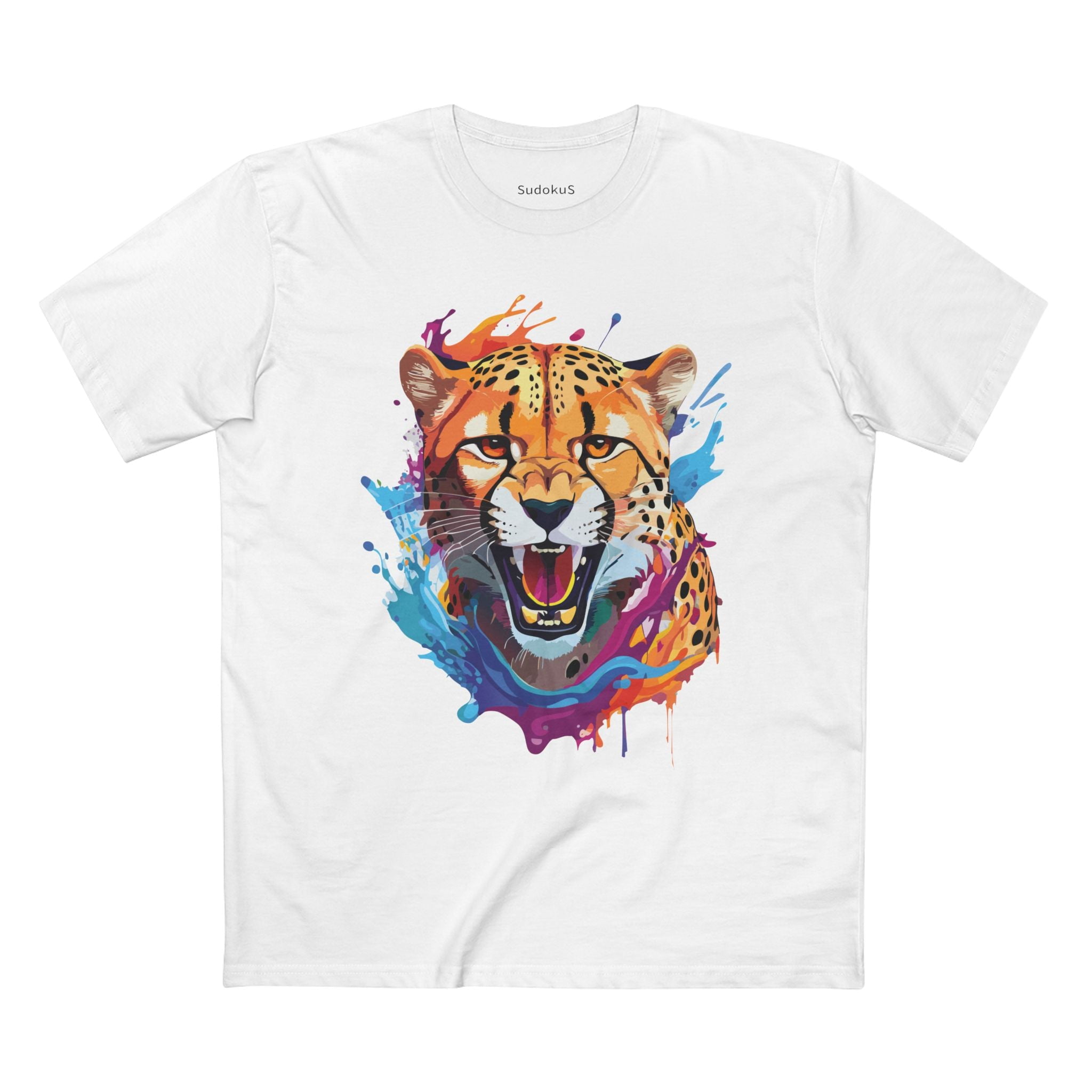 Set of 6 Jungle Cheetah Printed Shirt (S,M,L)