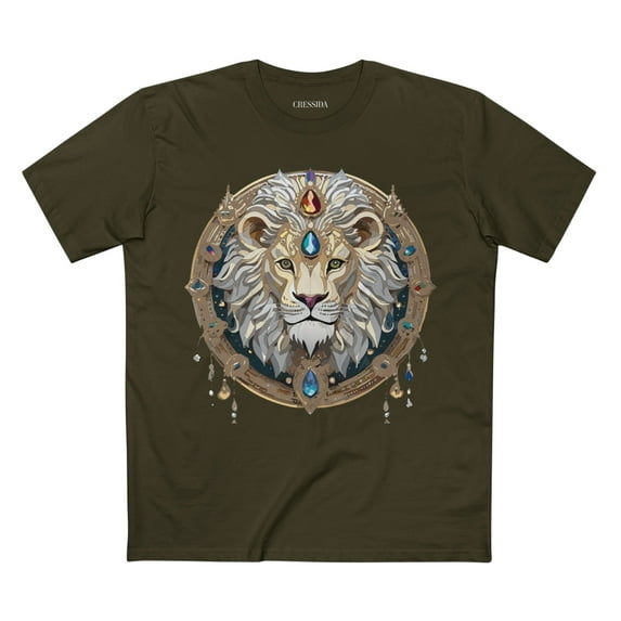 Animal Shirt, Shirt with Animals, Tee Shirt with Antique Animal Medallion