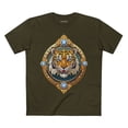 thumbnail image 1 of Animal Shirt, Shirt with Animals, Tee Shirt with Antique Animal Medallion, 1 of 18