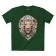 thumbnail image 1 of Animal Shirt, Shirt with Animals, Tee Shirt with Antique Animal Medallion, 1 of 18