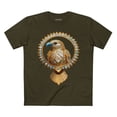 thumbnail image 1 of Animal Shirt, Shirt with Animals, Tee Shirt with Antique Animal Medallion, 1 of 18