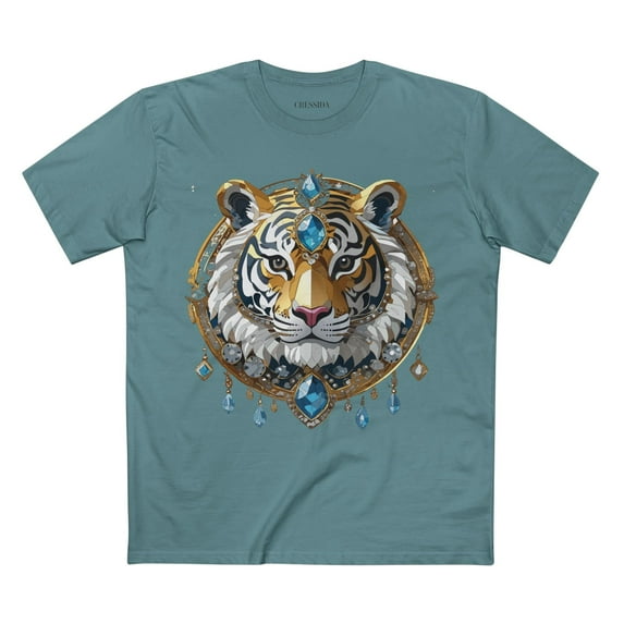Animal Shirt, Shirt with Animals, Tee Shirt with Antique Animal Medallion