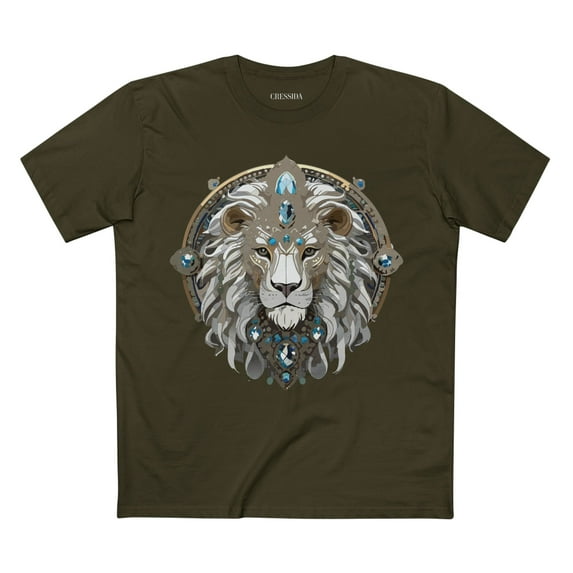 Animal Shirt, Shirt with Animals, Tee Shirt with Antique Animal Medallion