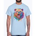 thumbnail image 1 of Animal Shirt, Tee Shirt with Bear, Bear Shirt, 1 of 5