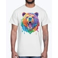 thumbnail image 1 of Animal Shirt, Tee Shirt with Bear, Bear Shirt, 1 of 5