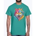 thumbnail image 1 of Animal Shirt, Tee Shirt with Wolf, Wolf Shirt, 1 of 5