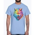 thumbnail image 1 of Animal Shirt, Tee Shirt with Wolf, Wolf Shirt, 1 of 5