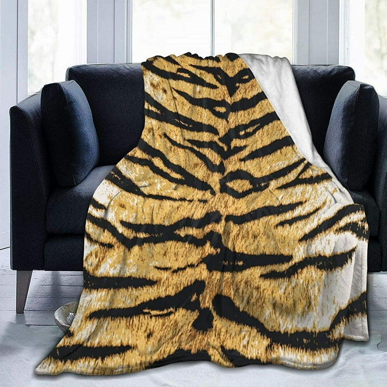 Animal skin throw sale