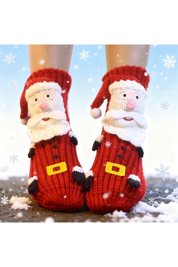 Animal Socks, 3D Knit Animal Sloth Socks for women, Cute Plush Animals Hug Sock, Long Stocking Sock for Christmas Gifts